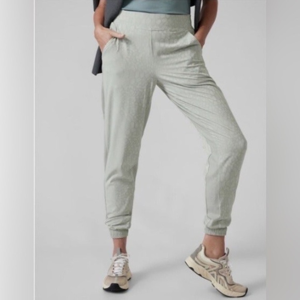 Athleta Light Gray Joggers